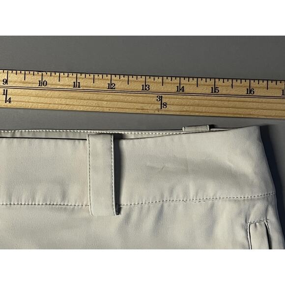 Nike Golf Skort Womens 8 Tan Dri-FIT Tour Performance Zip Pockets 394663-072 - Picture 9 of 10